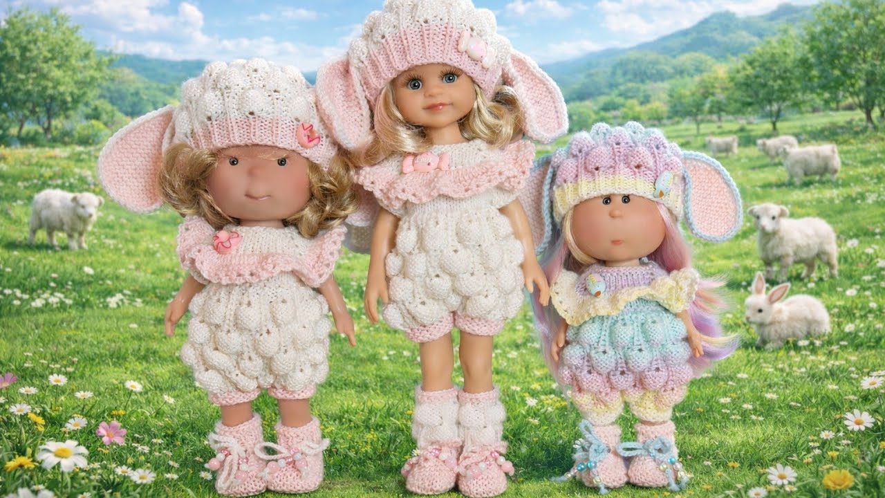 Целое стадо овечек🐑🐑🐑