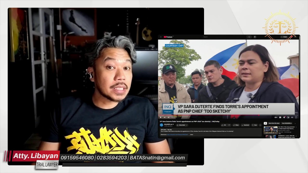 BARDAGULAN: GEN. TORRE VS. BASTE ANG SARA DUTERTE