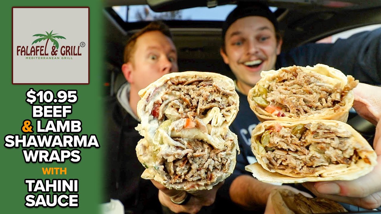 Does Falafel & Grill Make Some Of Chicago's *BEST* Beef Shawarma Wraps In The City?! 🌯