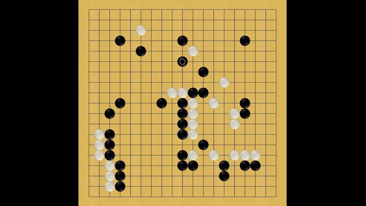 【囲碁の師匠katago自己対局観戦実況】60 八子局【囲碁】