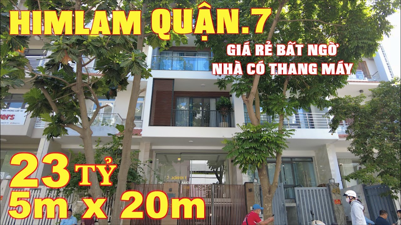 Bán Nhà Mặt Tiền đường Số 5 KDC Himlam Tân Hưng Q.7. Giá Bán: 23 Tỷ Còn TL. Liên Hệ: 0934080888
