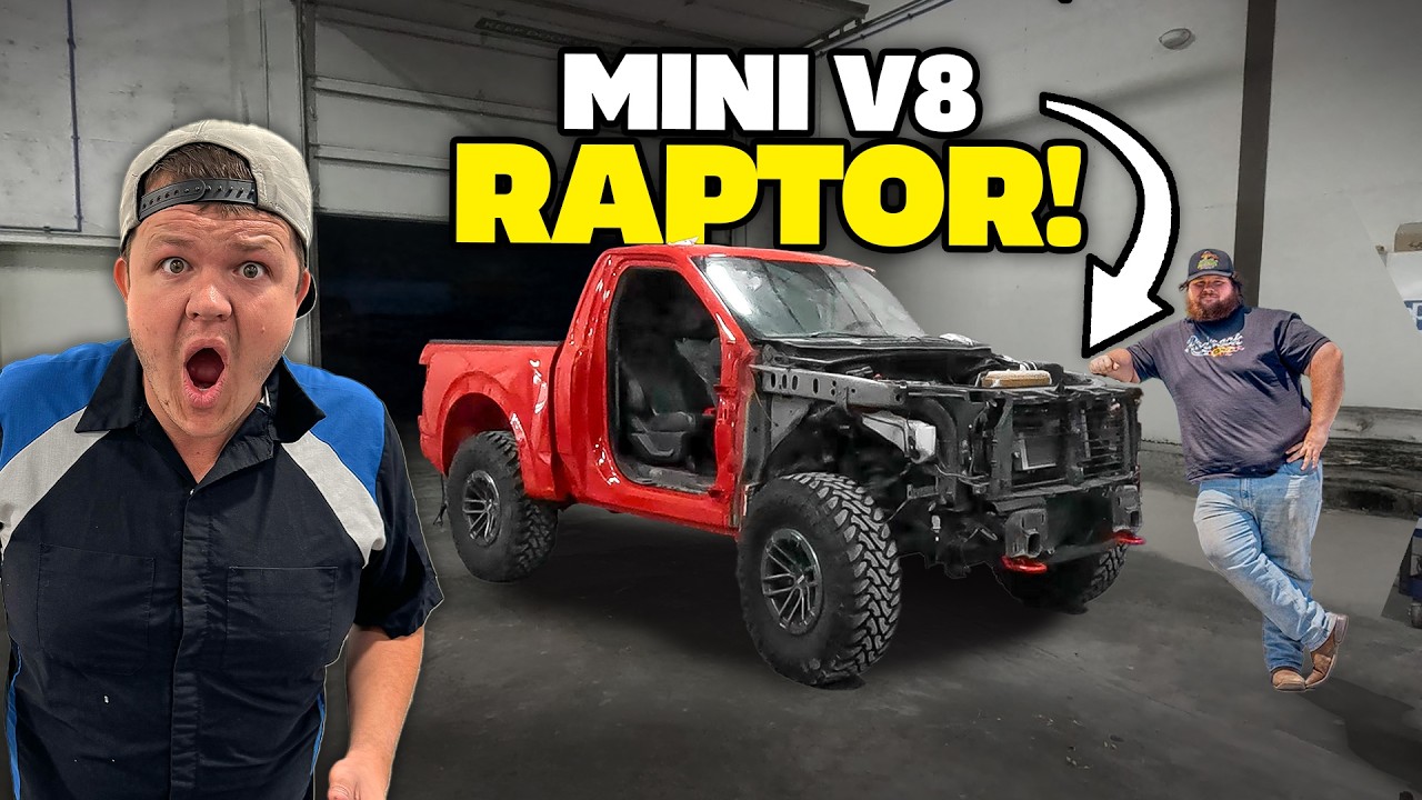 I Painted The Worlds Only Mini Ford Raptor!