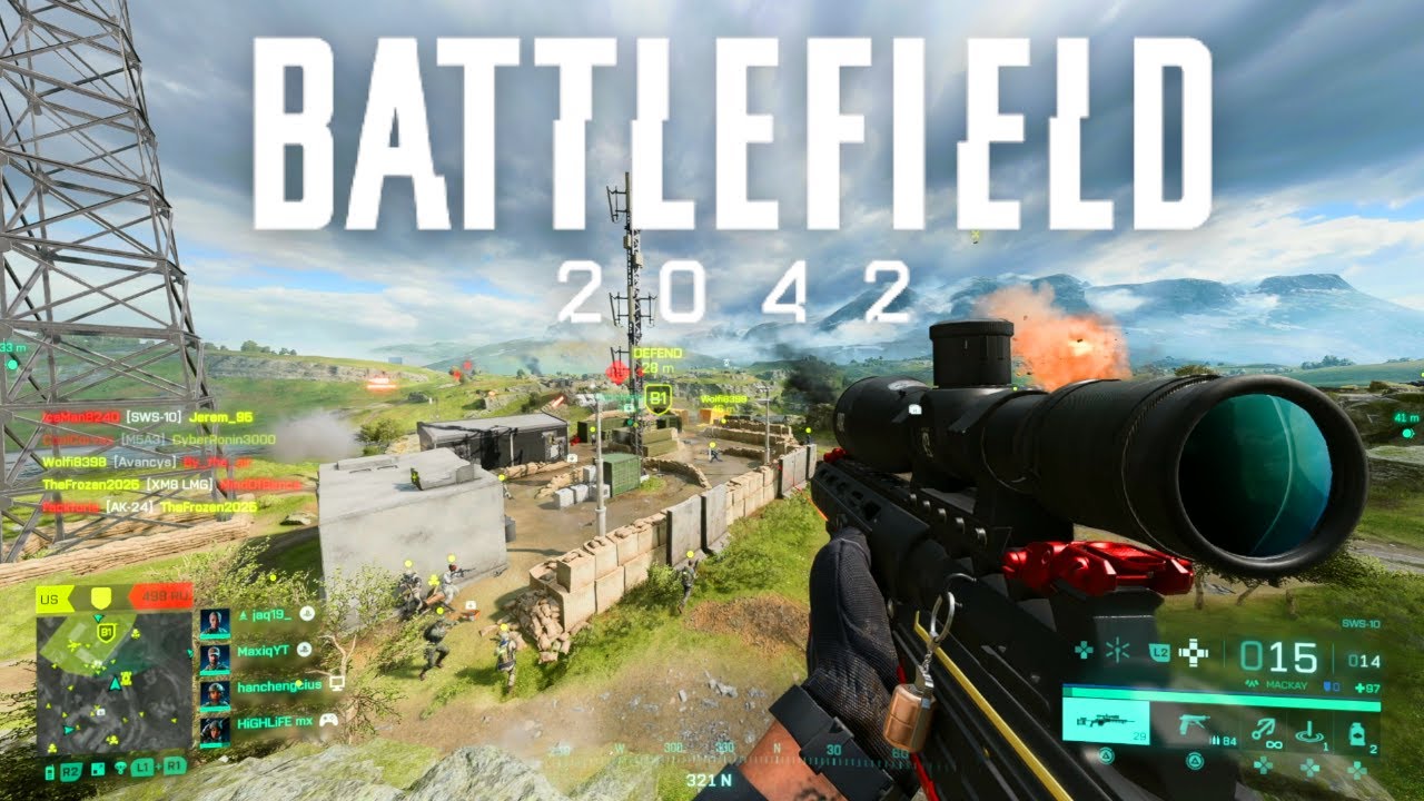 Battlefield 2042: Breakthrough 128 Players Chaos Epic Moments!