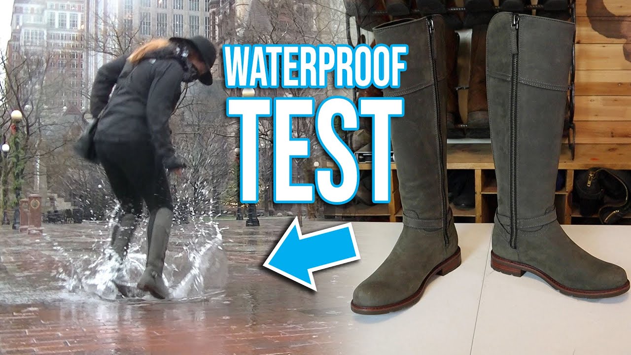 How Waterproof are the Carden H2O Ariat Women's Boots??