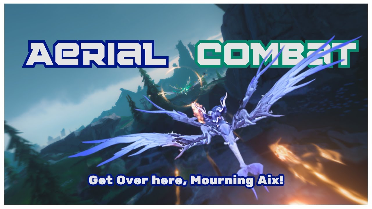 Aerial Combat Against Mourning Aix! | Stygian Lacrimosa Quest | Wuthering Waves