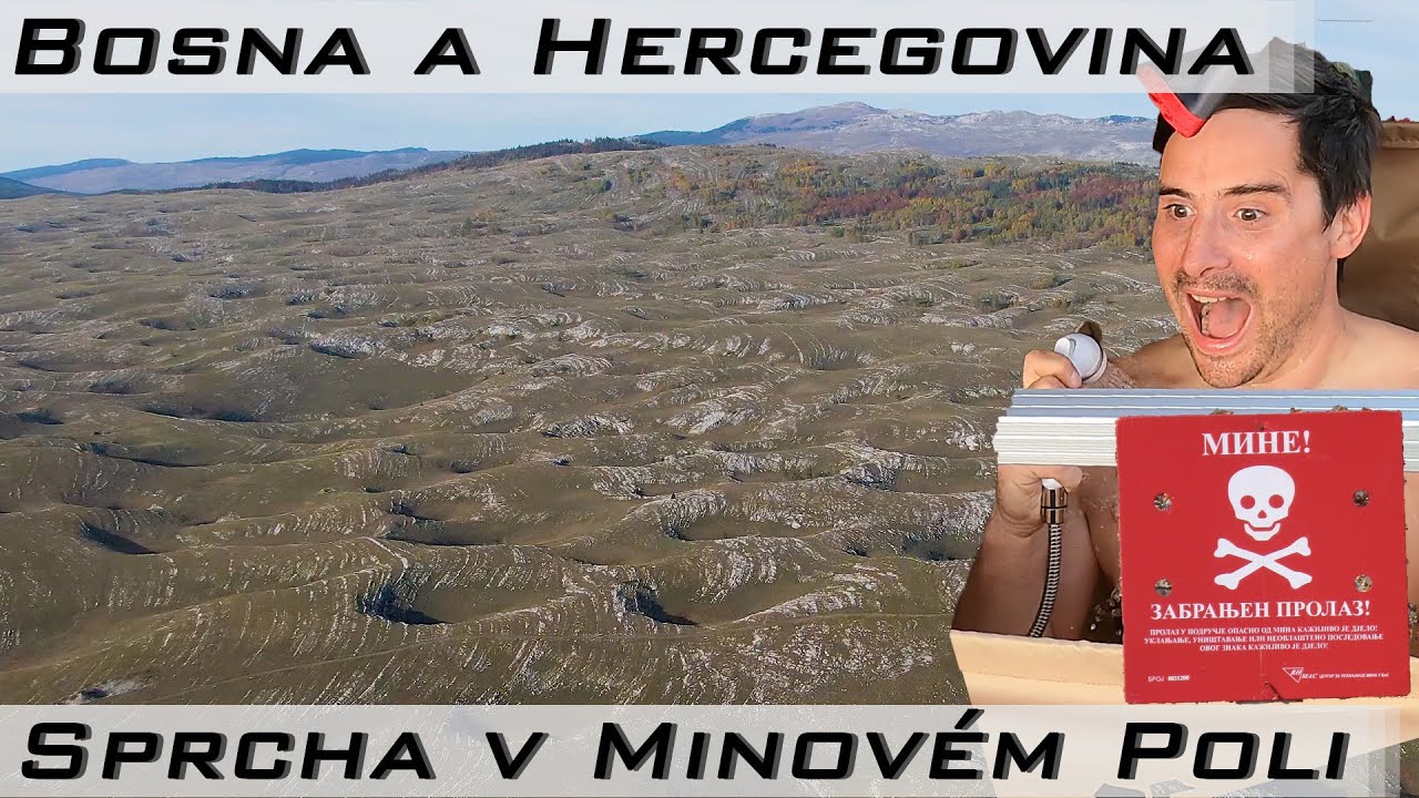 Bosna a Hercegovina - Minová pole, divocí koně a závrtová krajina
