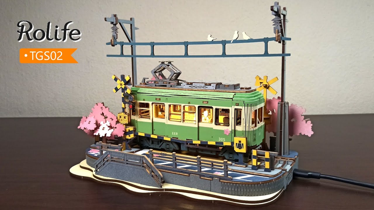 Rolife Sakura Journey 3d Wooden Puzzle TGS02