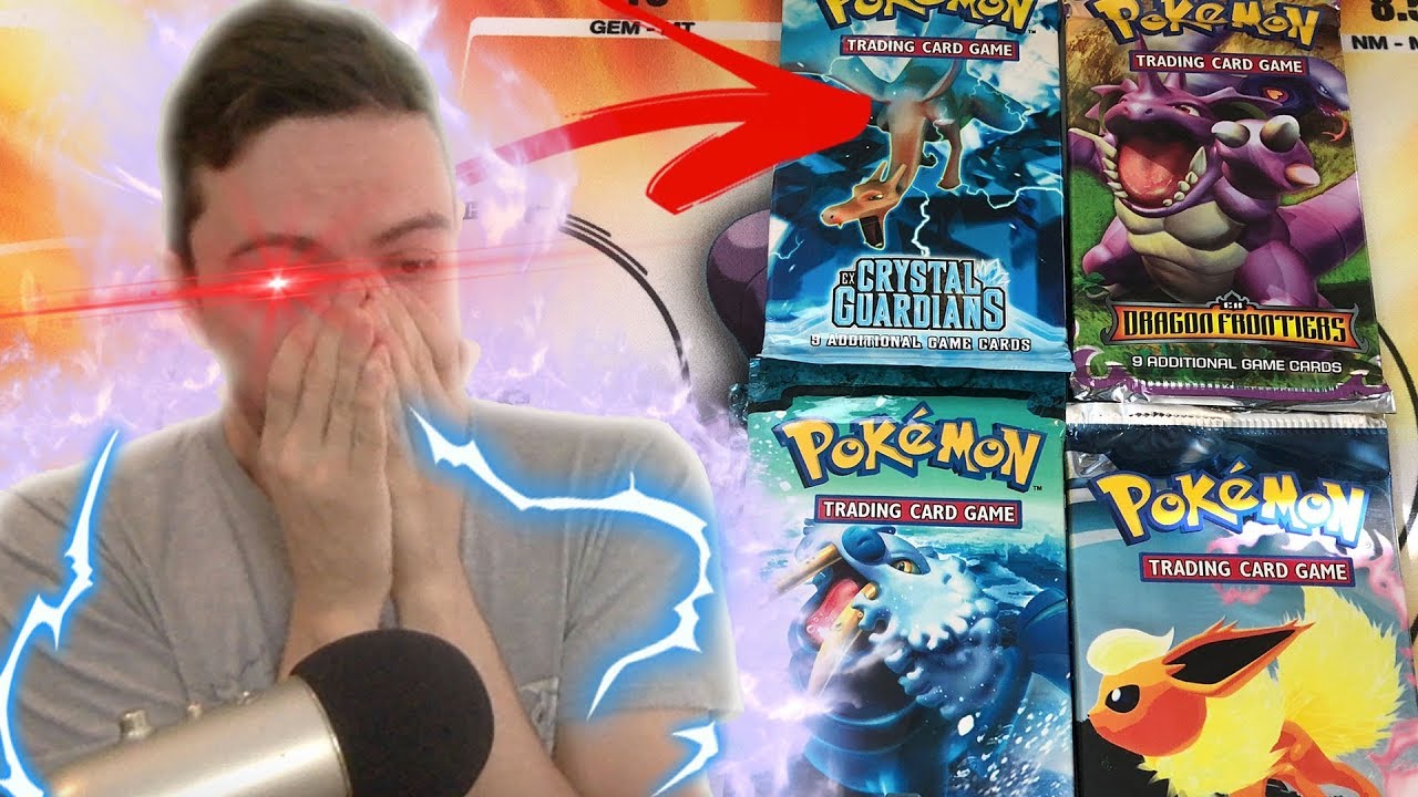 LUCKIEST VINTAGE GOLD STAR Pokemon EX Dragons Frontier Pull!
