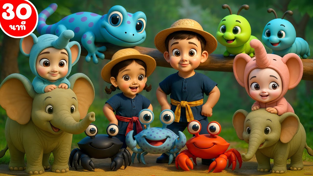 เพลง ตุ๊กแกบอกมา และเพลงเด็กฟังยาวๆ 30 นาที  เพลงเด็กคิดส์มีซอง 2568 | KidsMeSong