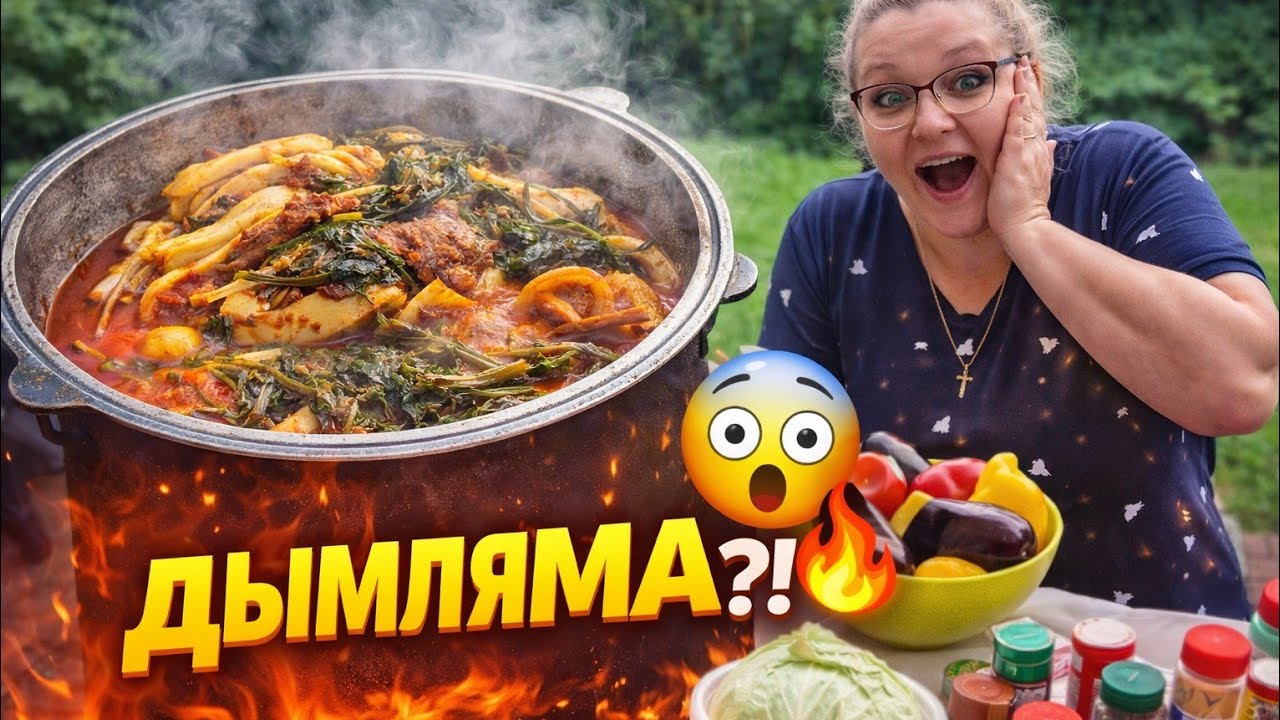 ДЫМЛЯМА в казане 😋по-узбекски — идеальный рецепт!🔥Все просто и невероятно вкусно!DIMLYAMA! Im Kessel