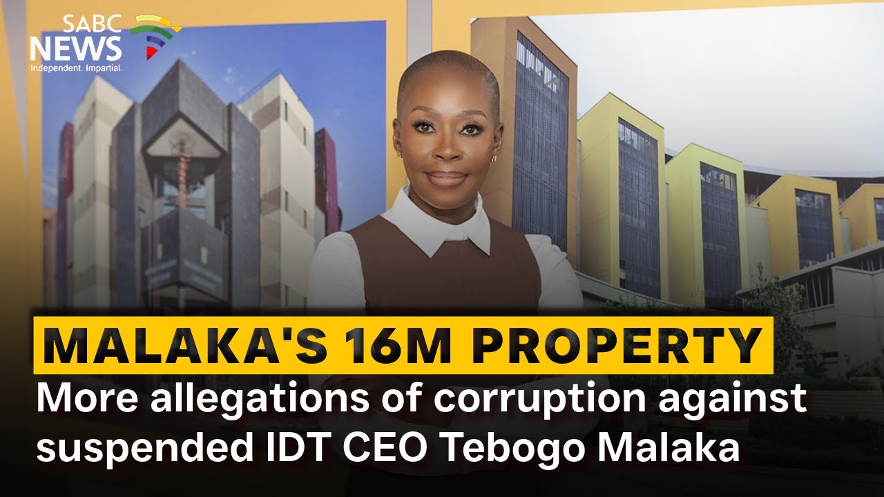 More allegations of corruption against suspended IDT CEO Tebogo Malaka: Pieter-Louis Myburgh