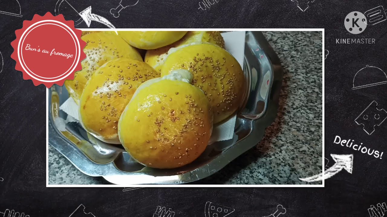 Bun's au fromage simple et rapide à préparer 😋😋