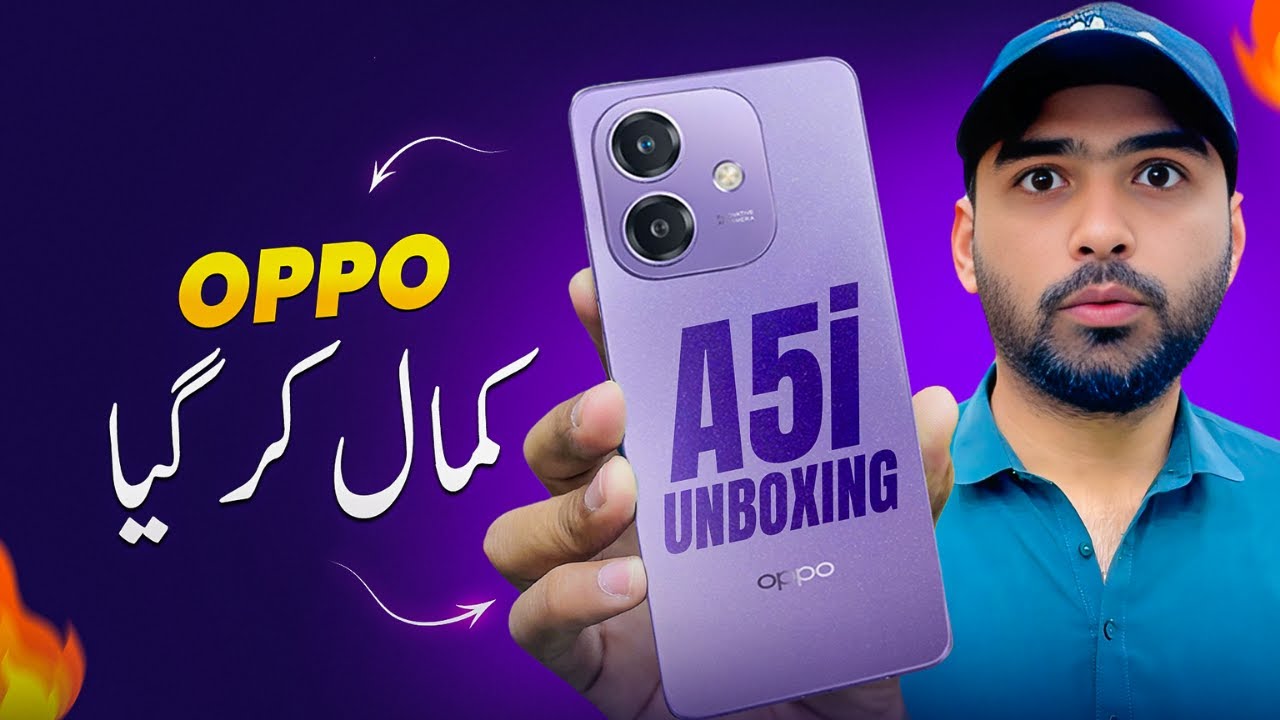 Oppo A5i Unboxing 🔥 Budget King Mobile 2025 in Pakistan | Full Review & Price