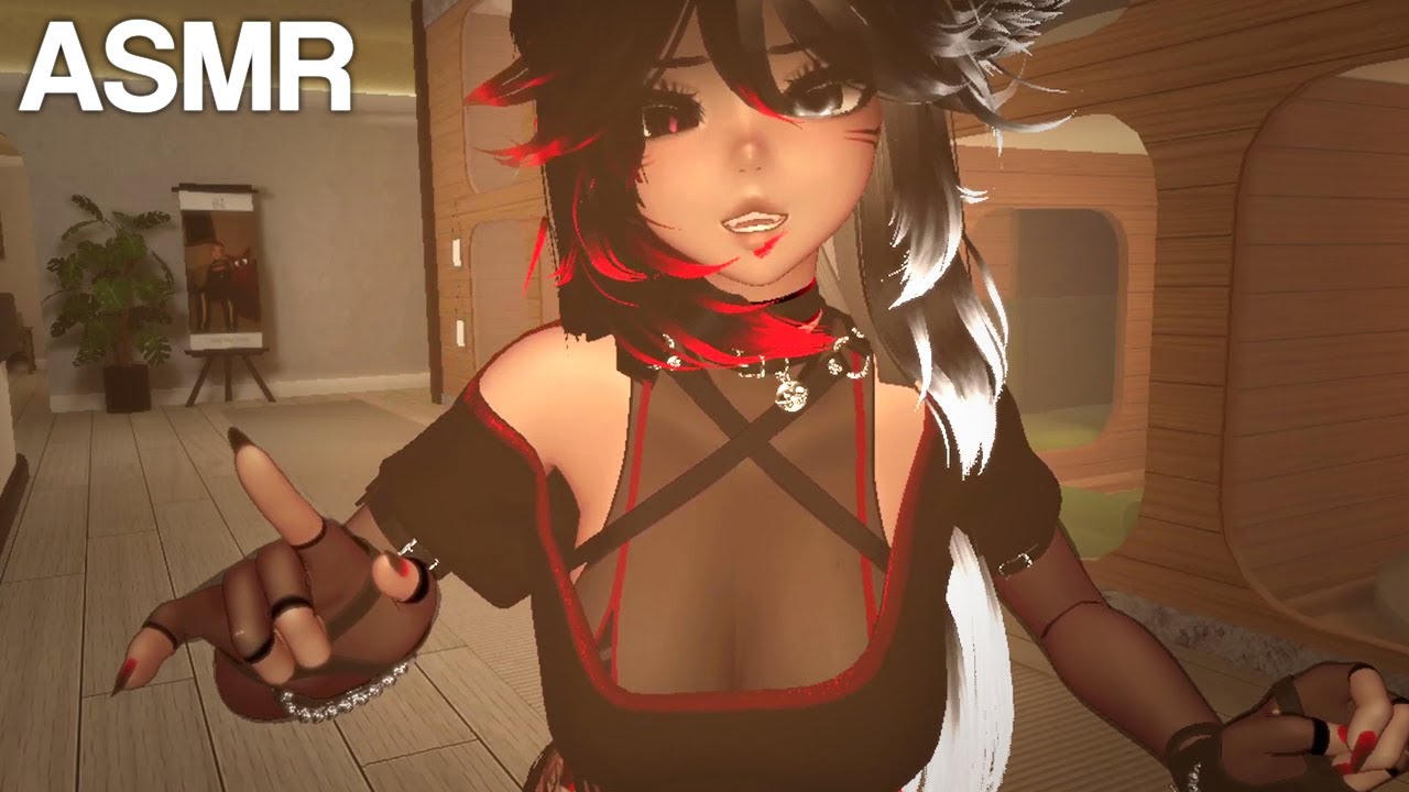 ASMR Adopt A Furry Whispers & Tapping [3Dio] - VRChat