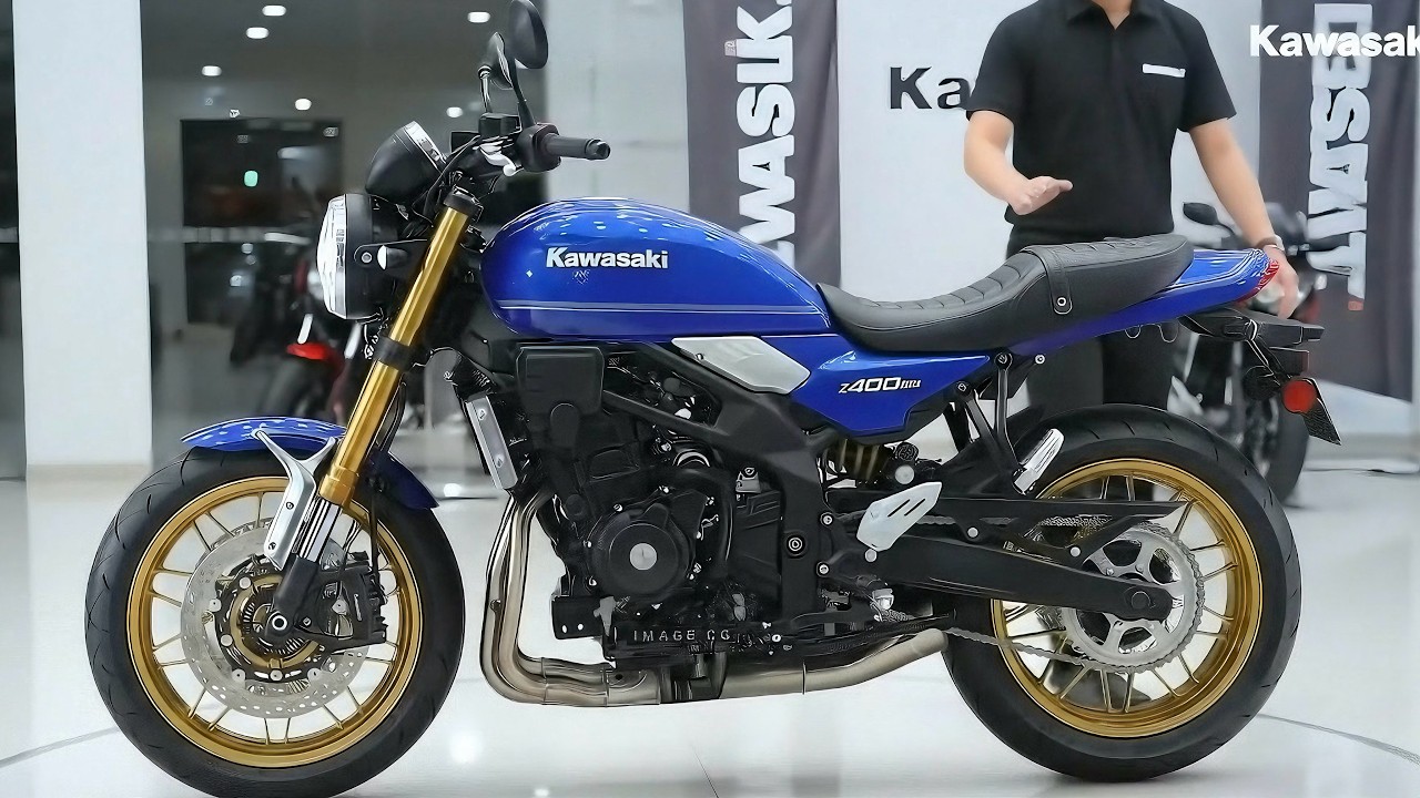ЛУЧШЕ, ЧЕМ CB500SF!! СКОРО ВЫЙДЕТ НОВЫЙ KAWASAKI Z400RS 2026 ГОДА.!!