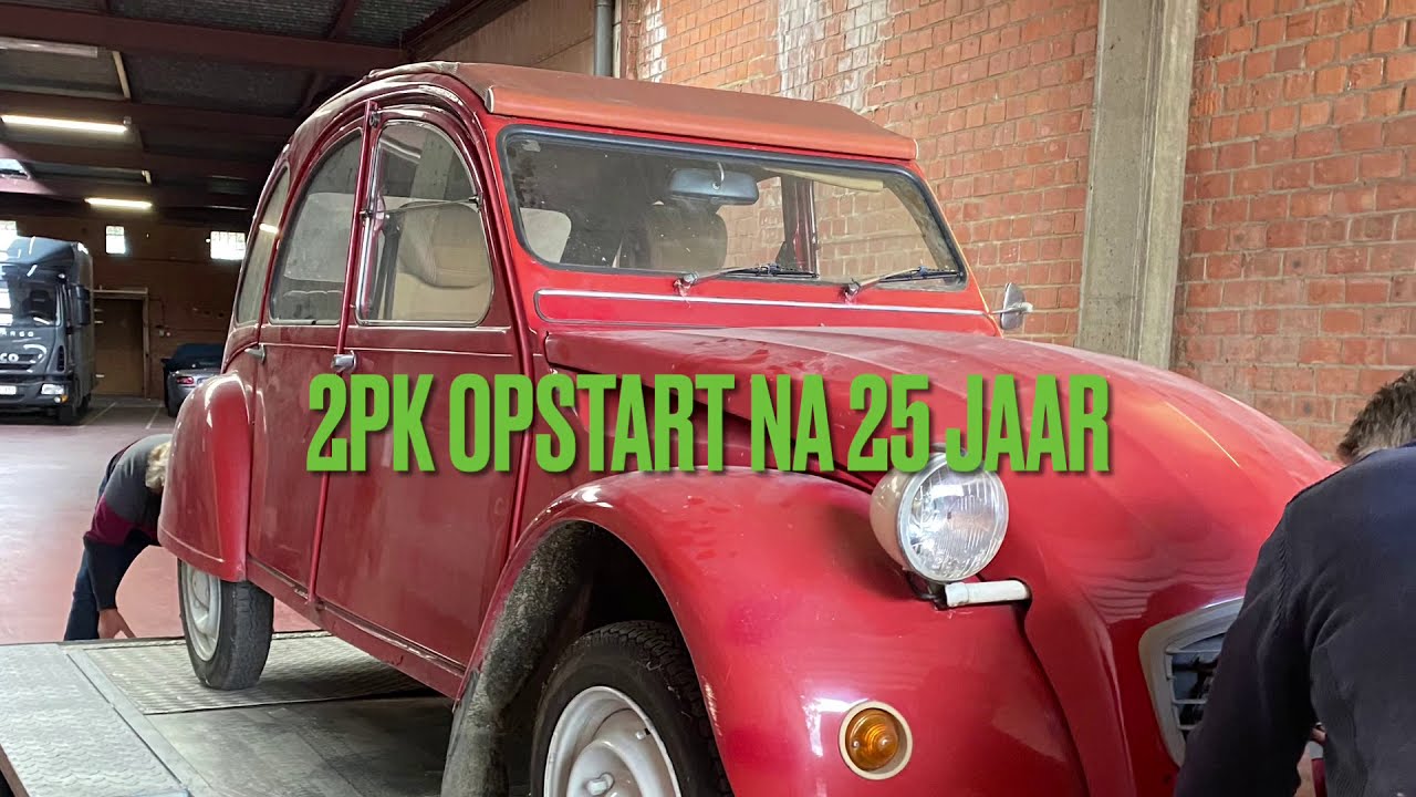 Citroën 2pk opstart na 25 jaar....