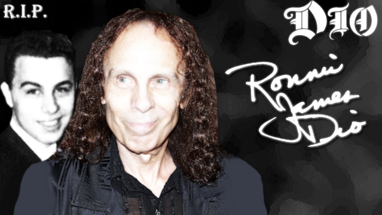 RONNIE JAMES DIO - Through The Years (Timeline/Transformation)