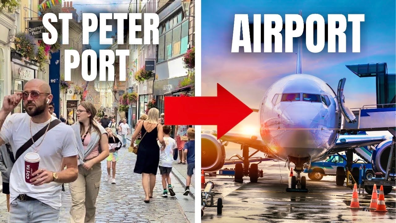 GUERNSEY Onboard Camera - How To Get To The Airport From St Peter Port 🇬🇬