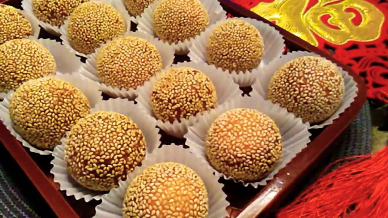 煎堆(麻团) Sesame Ball （不变型小技巧）