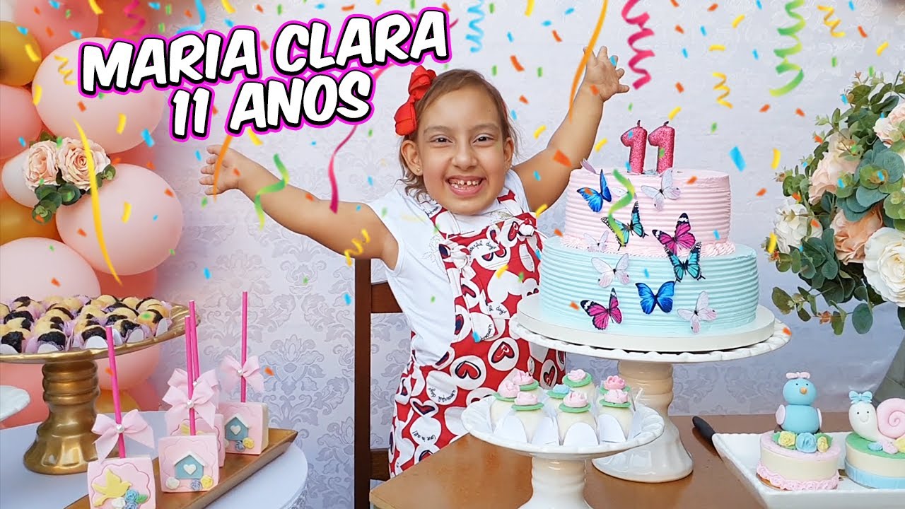 Aniversário Surpresa da Maria Clara 11 anos (Maria Clara's Birthday Surprises) Família MC Divertida