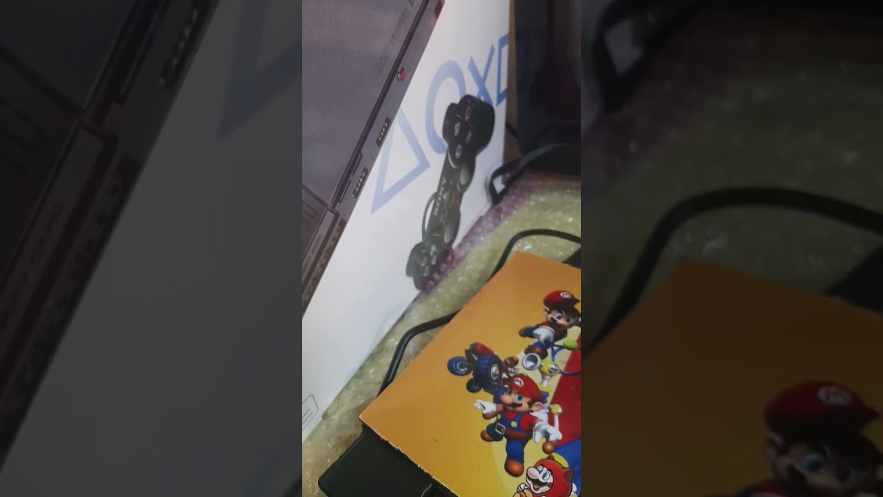 Playstation 2 na caixa tunado