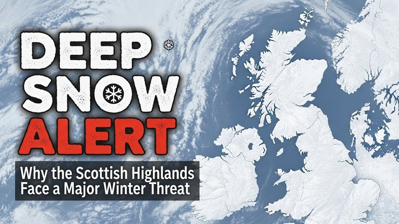 Deep Snow Alert:Why the Scottish Highlands Face a Major Winter Threat in Late January 2026