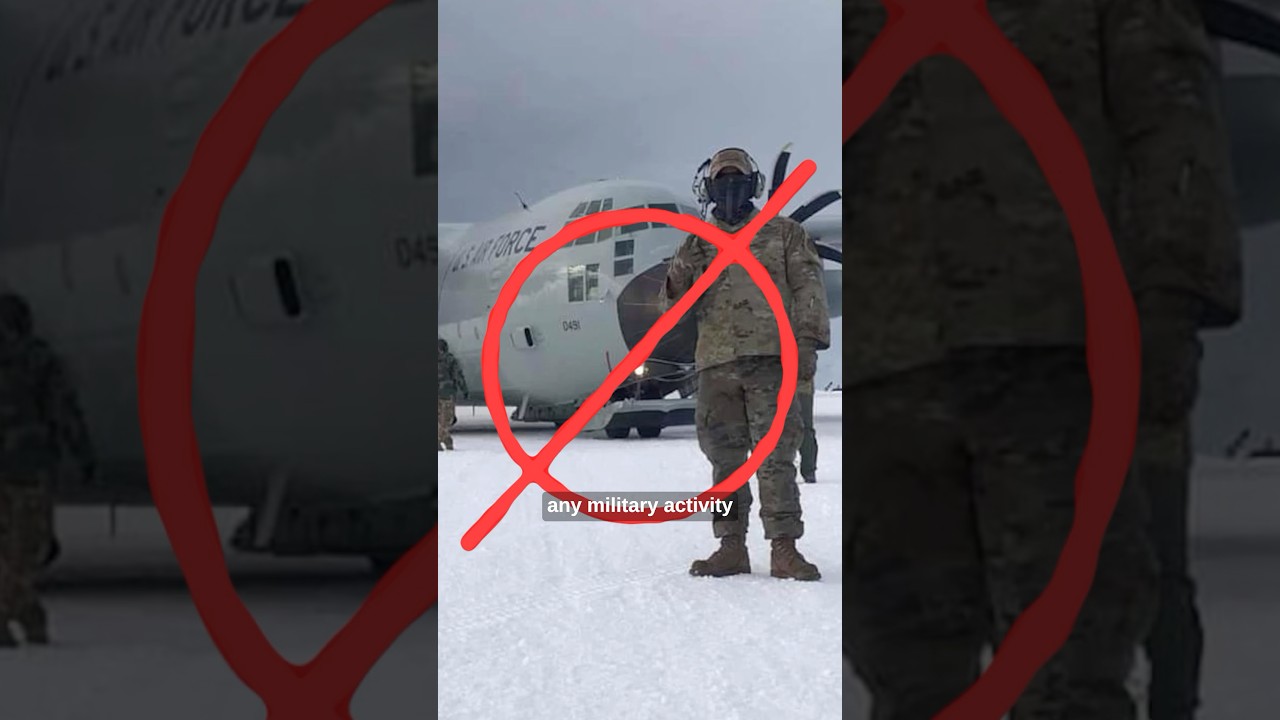 Почему военные запрещены в Антарктиде