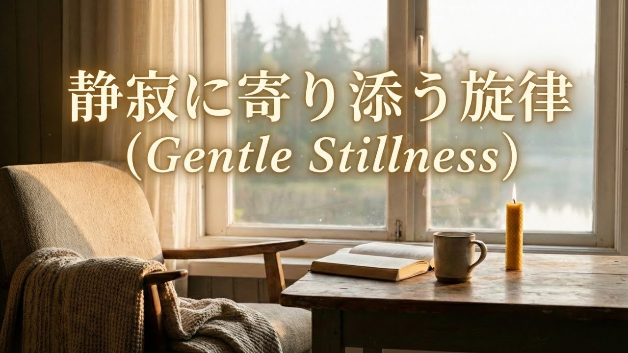 心静まるやさしい音楽｜リラックス＆ヒーリング｜落ち着く旋律で深い癒しを