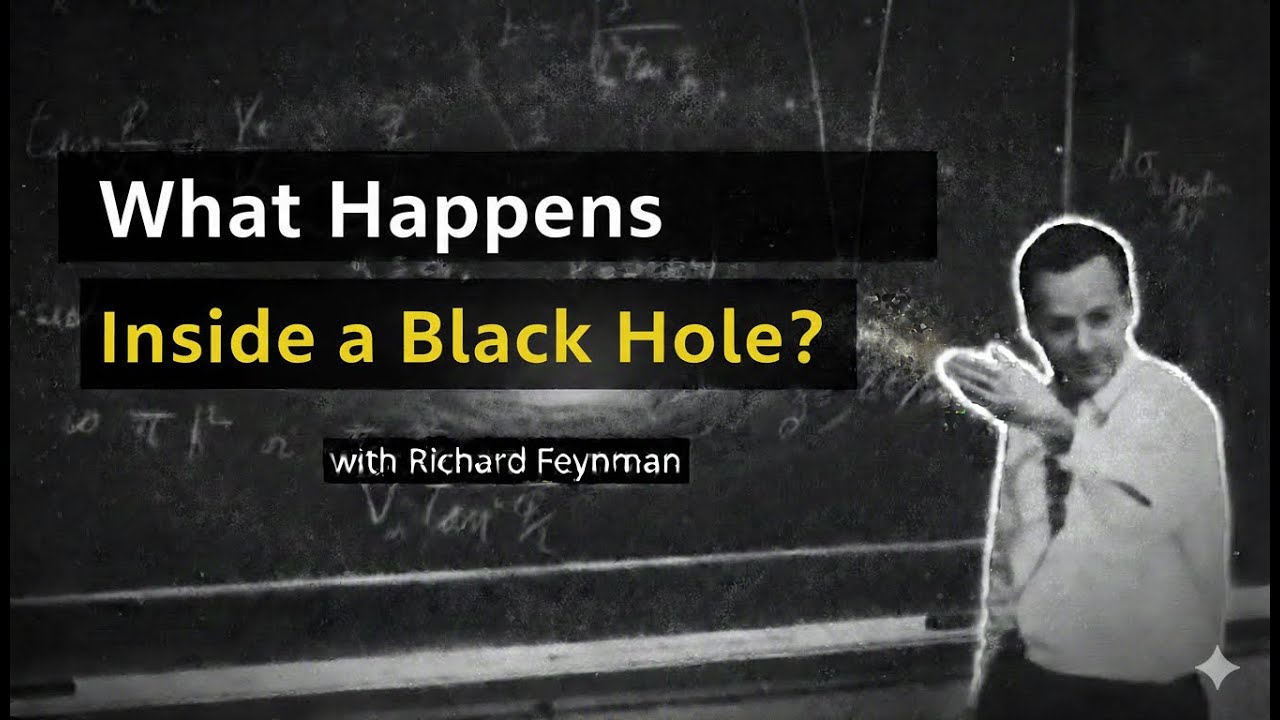 What’s REALLY at the Center of a Black Hole? (Feynman-Style Explanation)