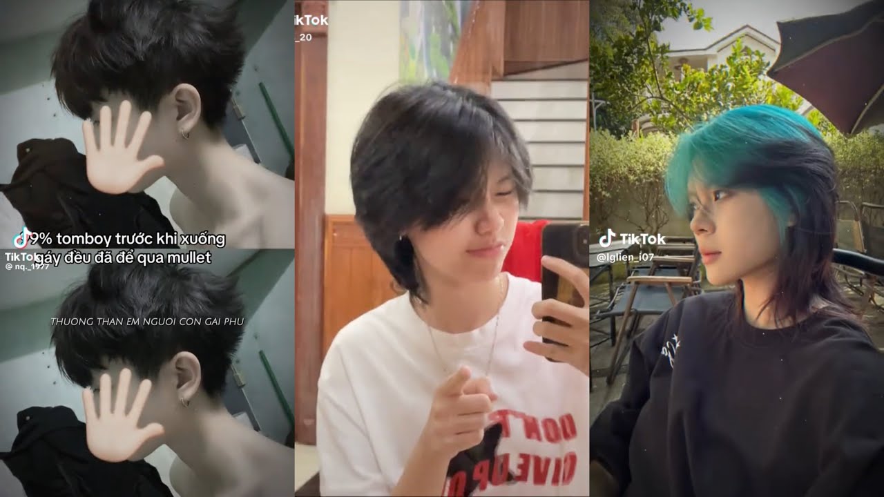 Phần 3 ||Tổng hợp Mullet, Tomboy,..|| #mullet 