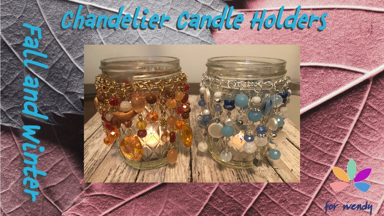 Chandelier Candle Holders!