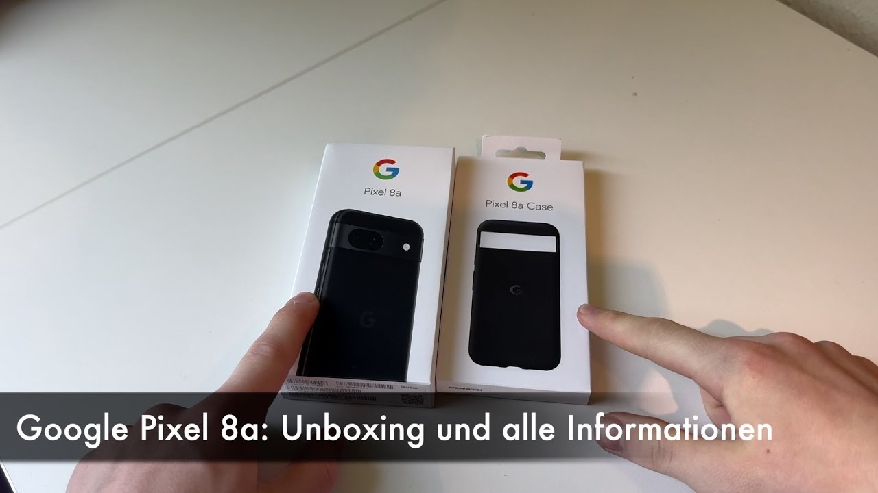 Google Pixel 8a: Unboxing und alle Informationen