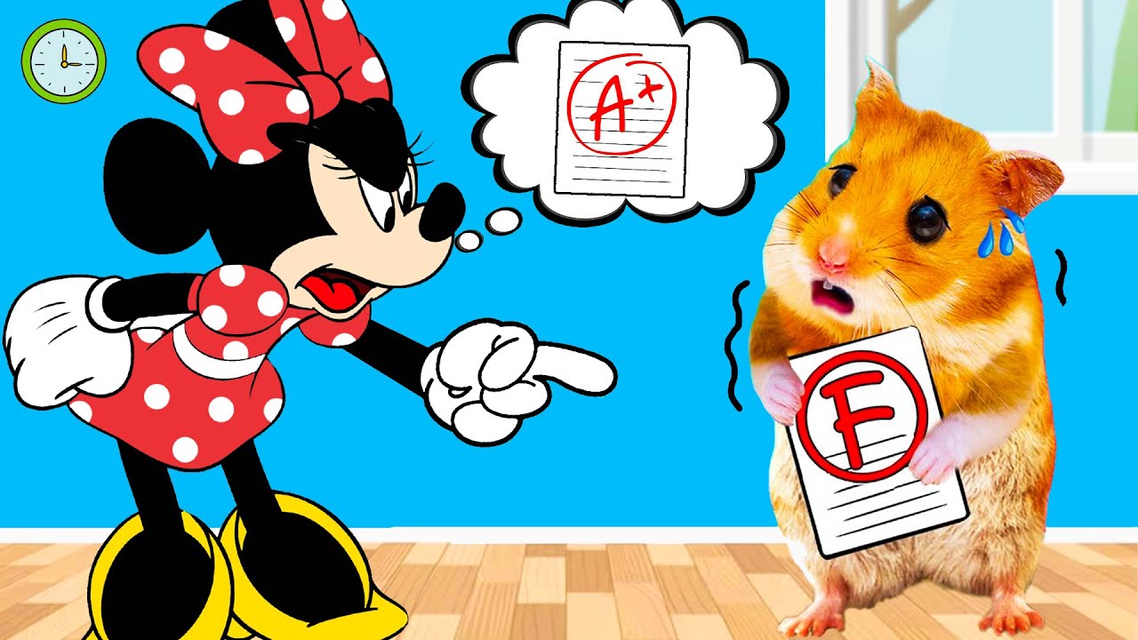 So Sorry Minnie! Hamster Hamham Will Be A Good Student | Mini Hamster Land