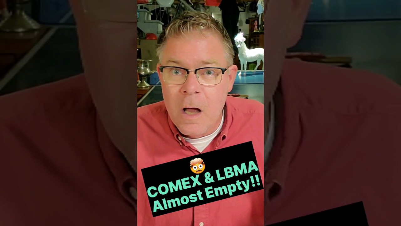 ⚠️ The Looming Void: Comex and LBMA Vaults on the Verge of Emptiness!