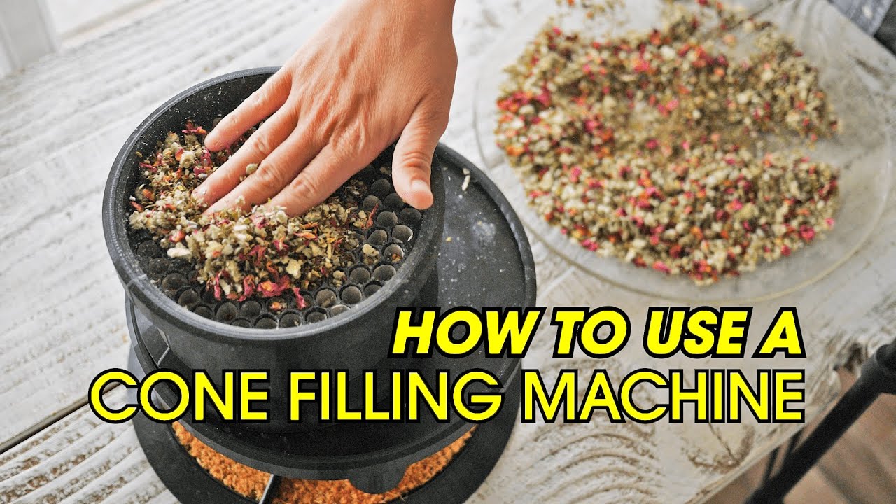 How To Use A Cone Filling Machine | Pre-Roll Production Automation