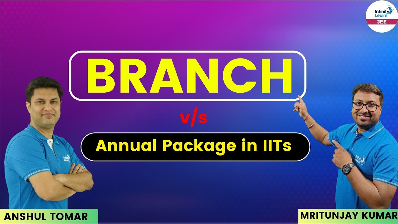 Branch vs Annual Package in IITs || LIVE || Anshul Tomar & Mritunjay || Infinity Learn JEE