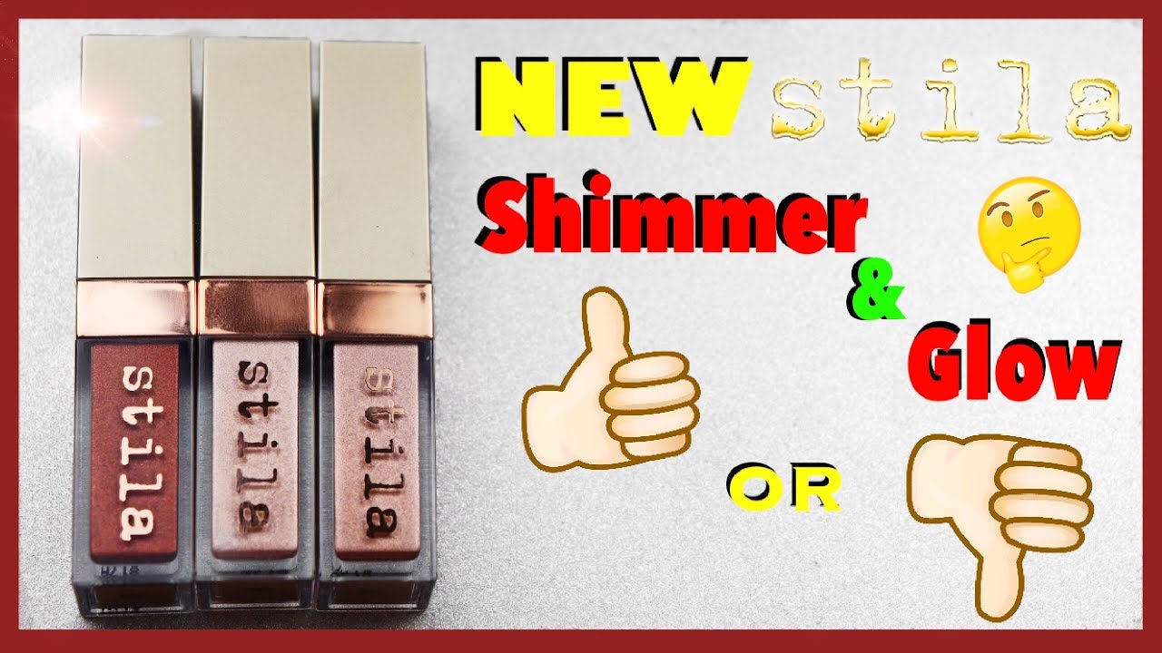NEW Stila SHIMMER AND GLOW Liquid Eyeshadow Review! | Tutorial, Wear Test, Swatches | Paola Franco