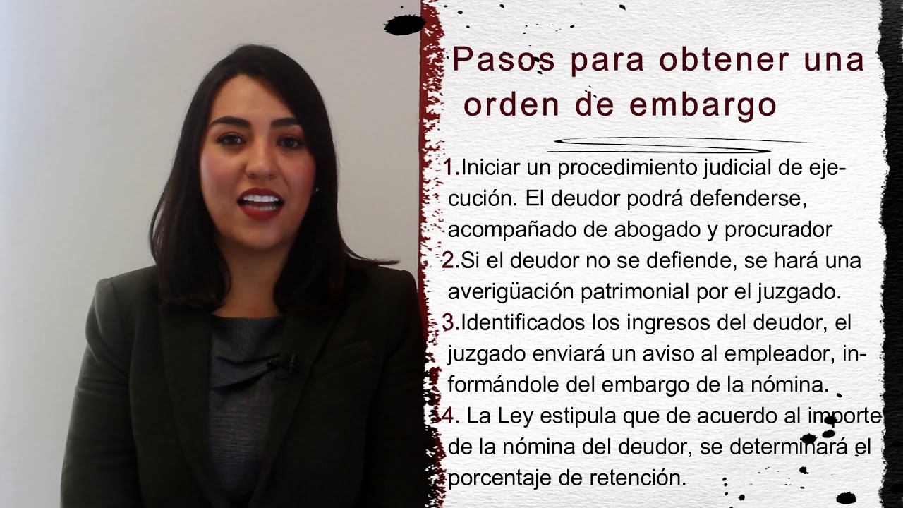 Embargo de n&oacute;mina | S&aacute;nchez Abogados