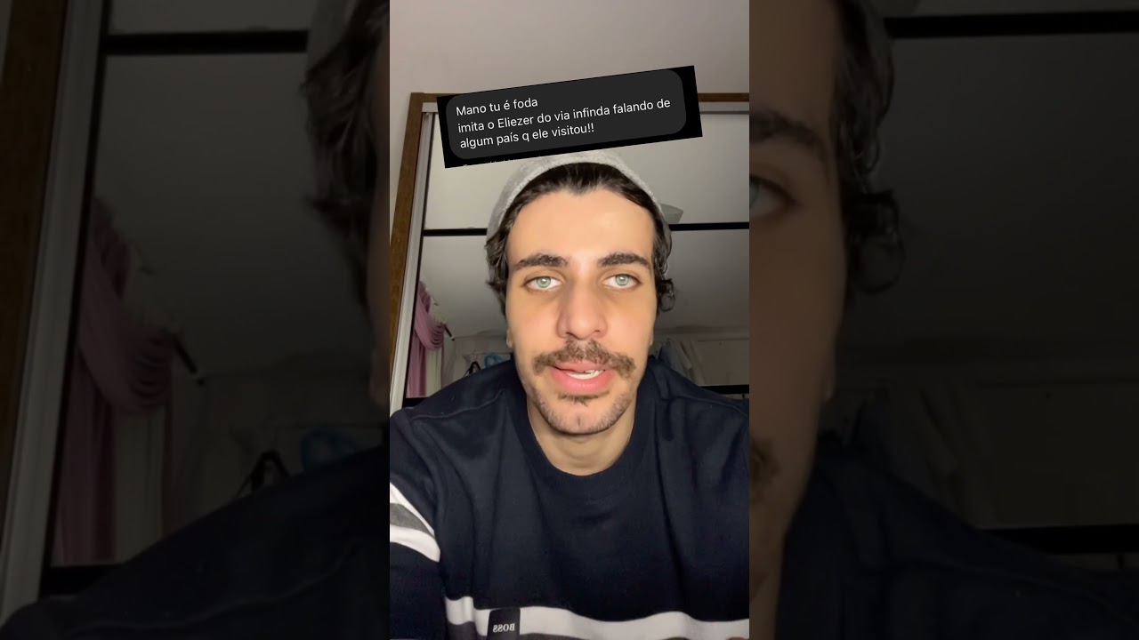 Imita&ccedil;&atilde;o do Eliezer via infinda #imita&ccedil;&atilde;o #viainfinda