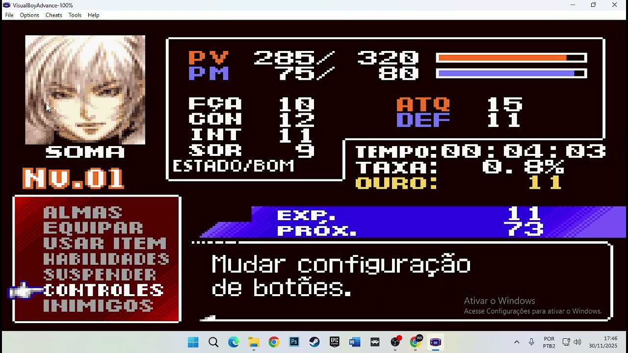Castlevania  aria of Sorrow -de game boy Advanced