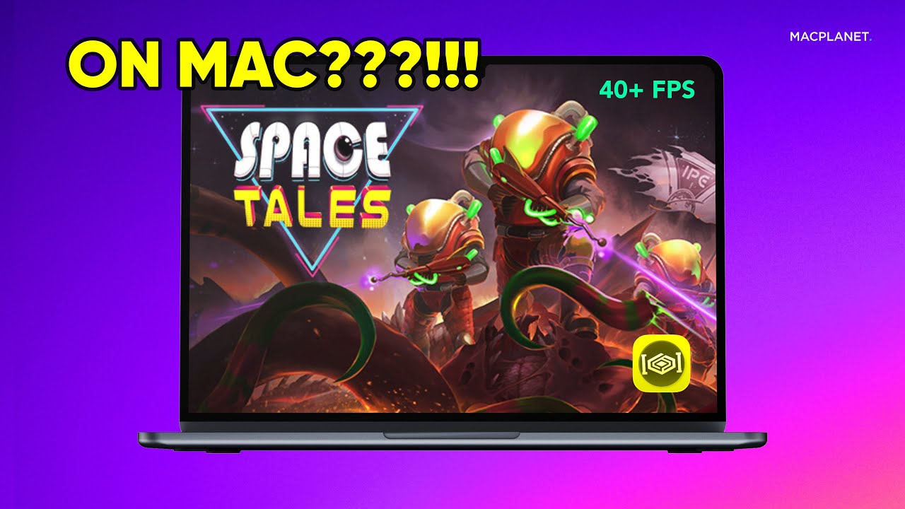 Space Tales on MacBook Air &mdash; CrossOver Performance & Gameplay