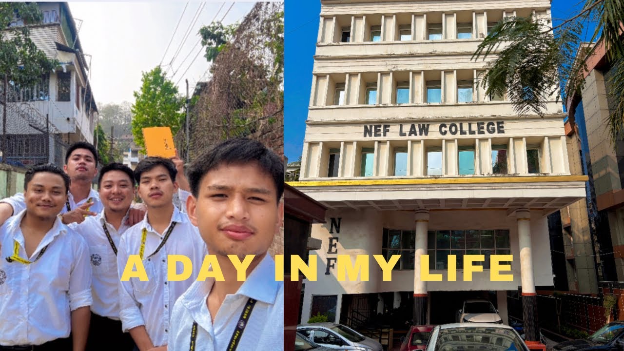 DAILY COLLEGE VLOG || NEF LAW COLLEGE GUWAHATI || 24 April 2025