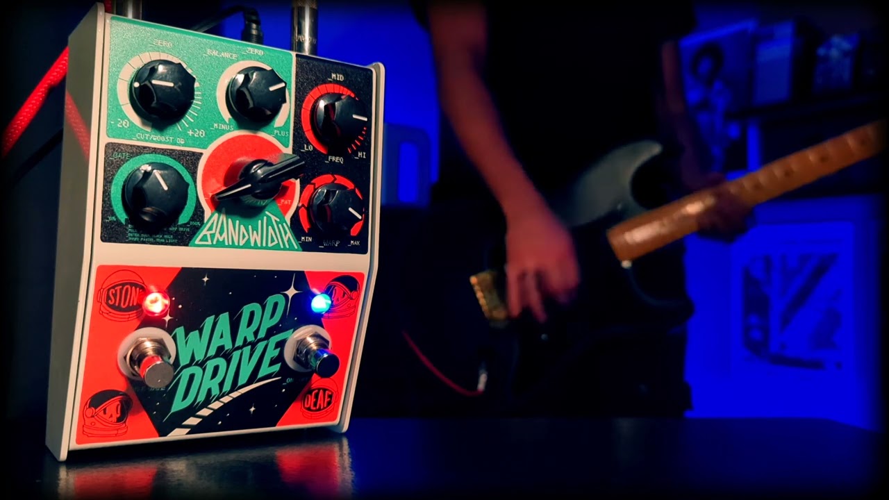 STONE DEAF FX | WARP DRIVE DEMO | CHERUB ROCK - SMASHING PUMPKINS