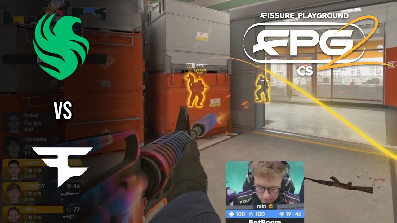 KYOSUKE РАЗДАЕТ! ОППОНЕНТЫ В ШОКЕ!!! Team Falcons vs FaZe Clan | FISSURE PLAYGROUND 2 &ndash; CS ХАЙЛАЙТЫ