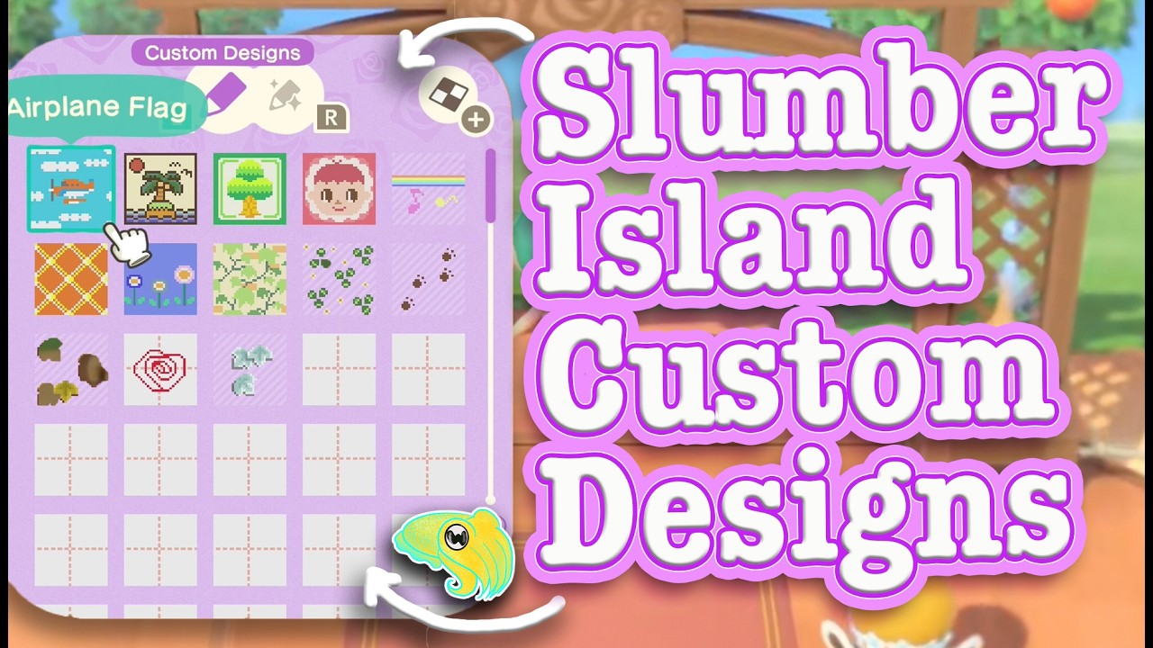 ACNH Slumber Island Custom Designs & How They Work Animal | Crossing New Horizons 3.0