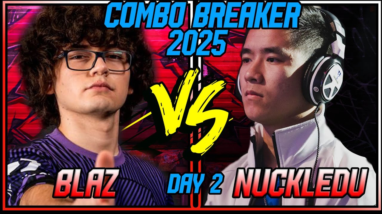 COMBO BREAKER 2025 ▰ BLAZ ( RYU ) VS NUCKLEDU ( GUILE ) HIGH LEVEL