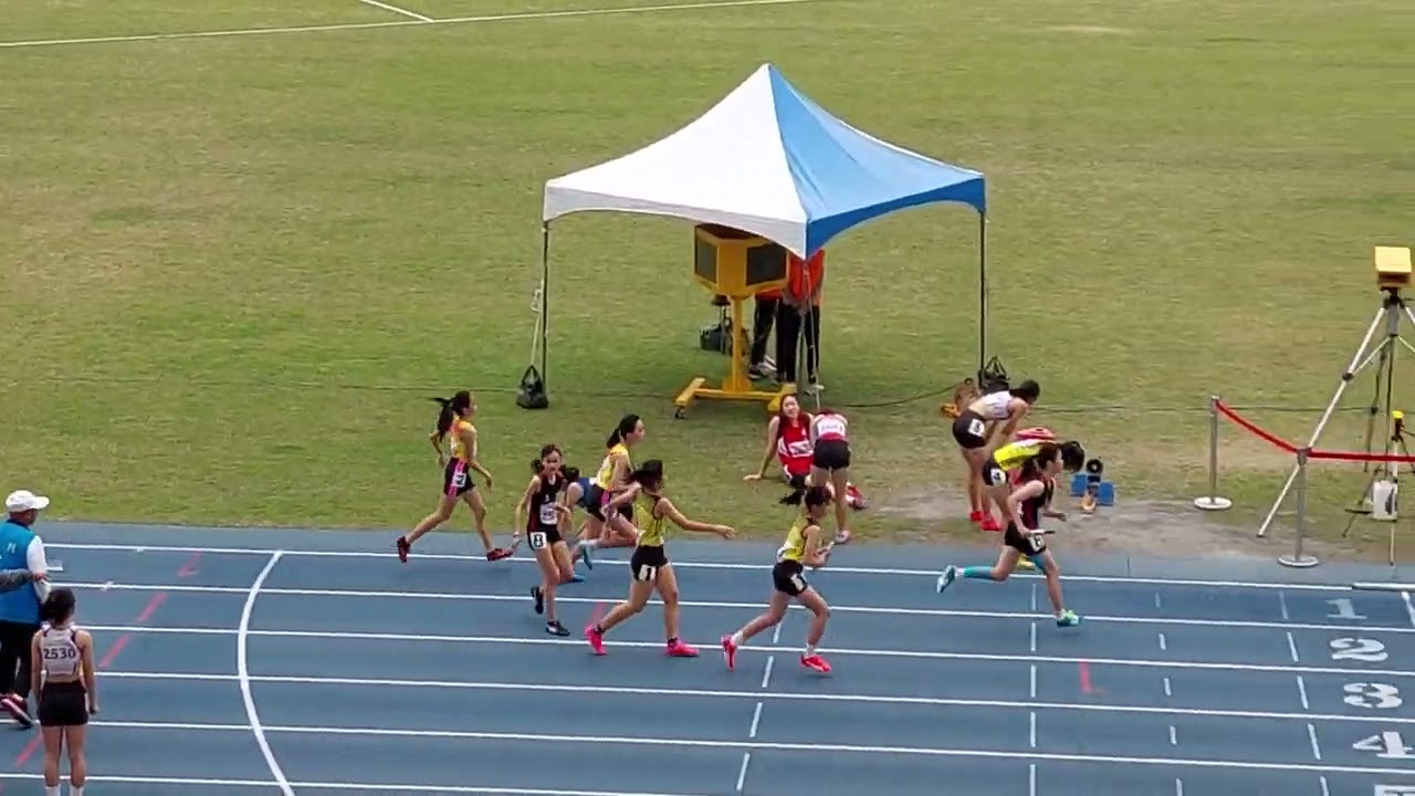 111學年度台北市中等學校運動會國中女子組4×400公尺接力決賽