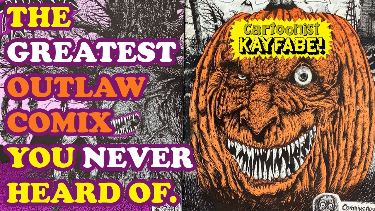 HIDDEN GEMS !The GREATEST OUTLAW COMICS (and CARTOONIST) You NEVER Heard Of!
