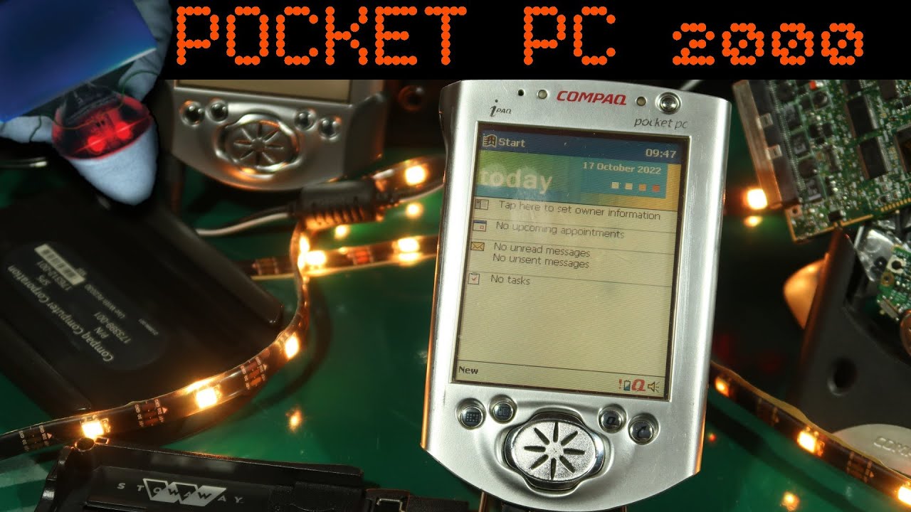 Dzwonił dwutysięczny i gadał coś o pierwszym Windows Mobile. iPAQ 3630