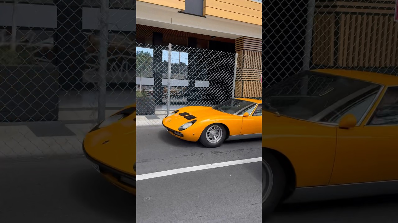 Super rare Lamborghini Miura  SV 1968